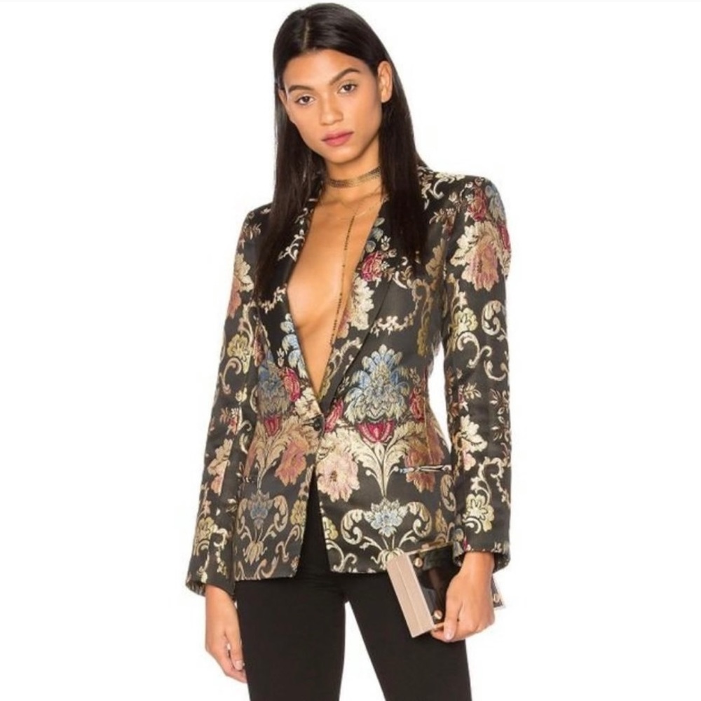 NWOT LPA brand jacquard blazer